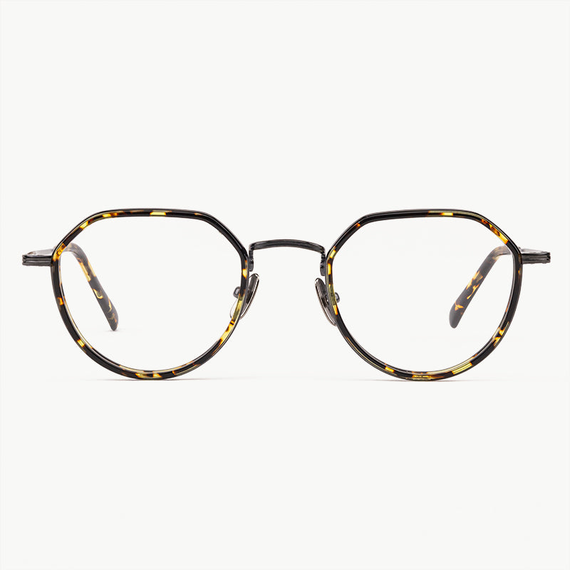 Gunmetal with Amber Tort